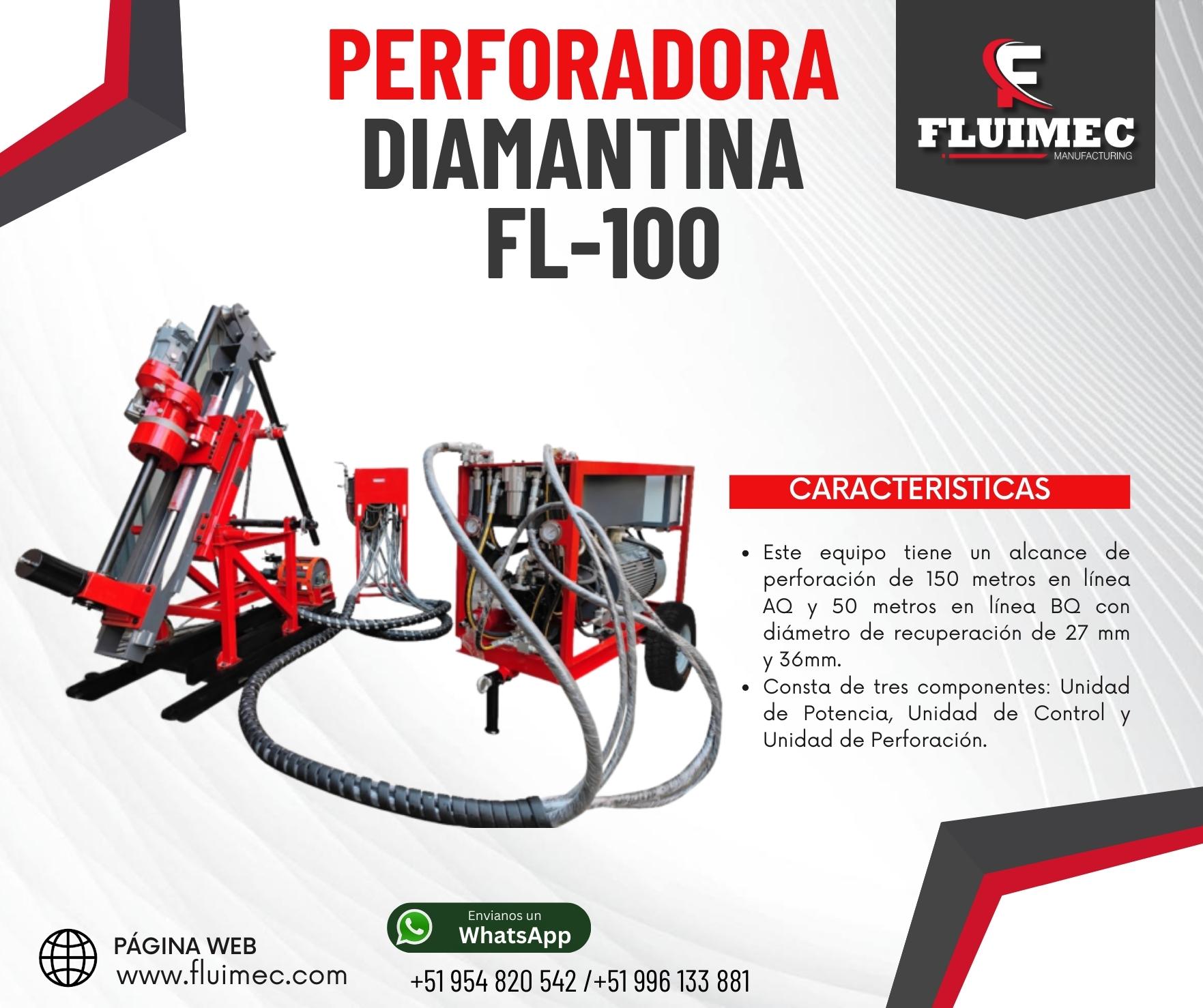 UNIDAD DE POTENCIA MAQUINA DIAMANTINA FL - 100 